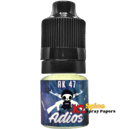 AK47 Adios Liquid Incense 5ml, premium liquid incense, herbal citrus aroma, high-potency incense, relaxing fragrance